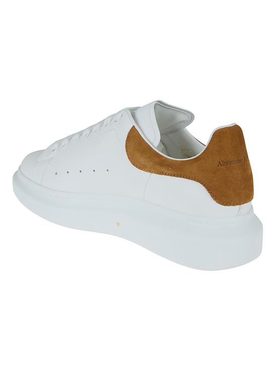 26SS 알렉산더 맥퀸 오버사이즈 드 스니커즈 553680 WIAJW 9900 WHITE TAN - ALEXANDER MCQUEEN