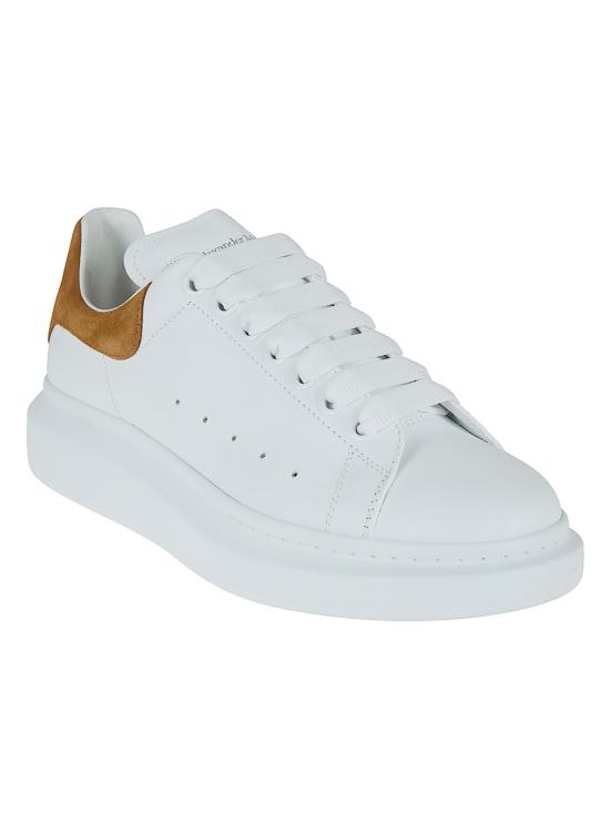 26SS 알렉산더 맥퀸 오버사이즈 드 스니커즈 553680 WIAJW 9900 WHITE TAN - ALEXANDER MCQUEEN