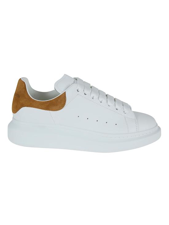 26SS 알렉산더 맥퀸 오버사이즈 드 스니커즈 553680 WIAJW 9900 WHITE TAN