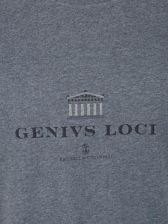 26SS 브루넬로 쿠치넬리 반팔 티셔츠 M0B138520 CIF40 PIOMBO ANTRACITE 174 - BRUNELLO CUCINELLI