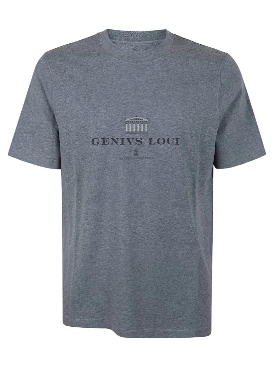 26SS 브루넬로 쿠치넬리 반팔 티셔츠 M0B138520 CIF40 PIOMBO ANTRACITE 174