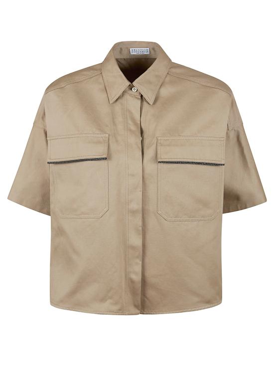 26SS 브루넬로 쿠치넬리 셔츠 ML597EM906 C631 TRENCH