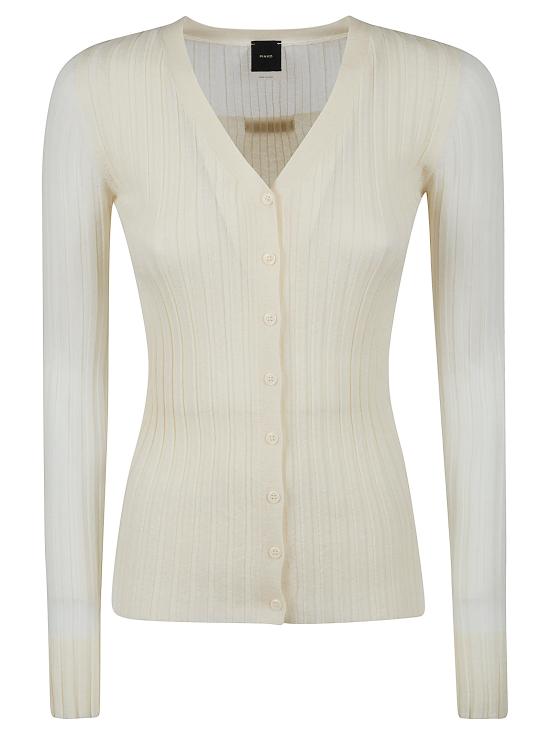 26SS 핑코 가디건 106321 A34B C14 BIANCO TORTORA