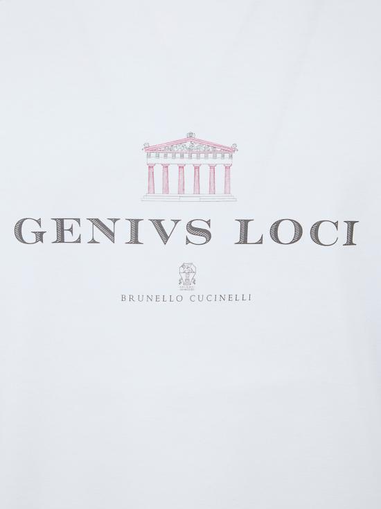 26SS 브루넬로 쿠치넬리 반팔 티셔츠 M0B138520 CFC06 BIANCO OTTICO CORTECCIA PORPORA - BRUNELLO CUCINELLI