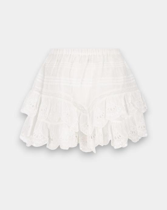 26SS 이자벨마랑 미디 스커트 SH0021FED1J05E 20WH White