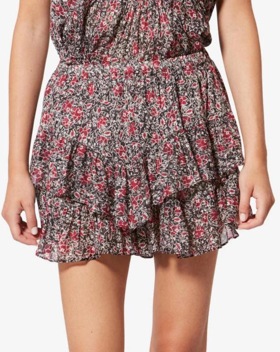 26SS 이자벨마랑 미디 스커트 SH0021FAD1J14E 86CY Crushed berry - ISABEL MARANT