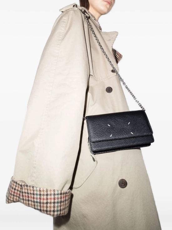 26SS 마르지엘라 WOC 체인 크로스바디 월렛 SA3UI0008P4455 T8013 Black - MAISON MARGIELA