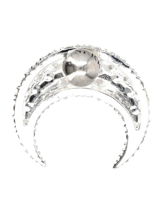 25FW 마린세르 싱글 이어링 UJW072ARMET0001 Silver - MARINE SERRE