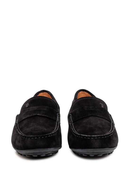 26SS 토즈 시티 고미노 스웨이드 드라이빙 슈즈 XXM76L0JM30RE0 B999 NERO - TODS