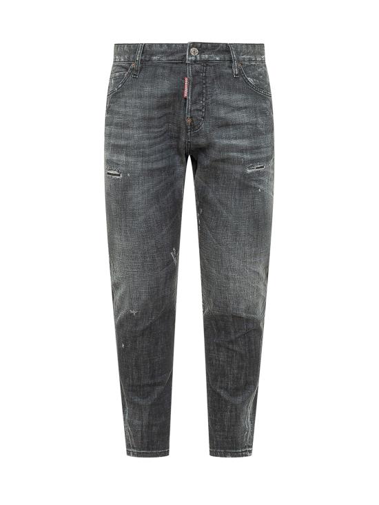 26SS 디스퀘어드2 스트레이트 팬츠 S74LB1912S30357 900 BLACK