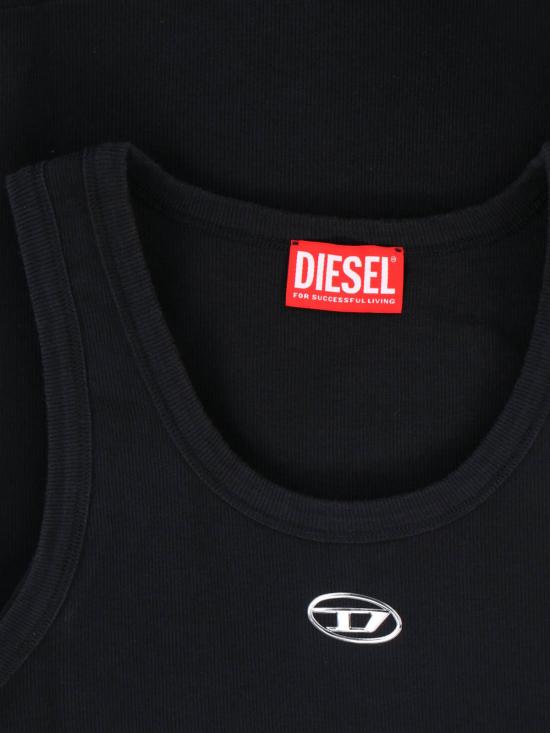 26SS 디젤 긴팔 티셔츠 A19908 0JMBA 900 Black - DIESEL