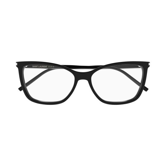 25FW 생로랑 안경 SL 834 001 BLACK BLACK TRANSPARENT - SAINT LAURENT