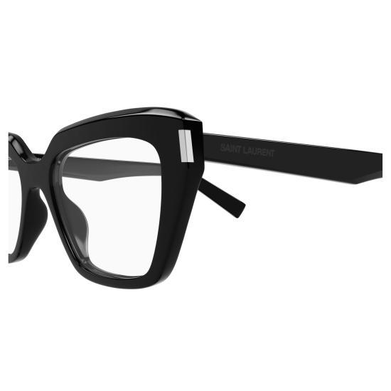 25FW 생로랑 안경 SL 829 001 BLACK BLACK TRANSPARENT