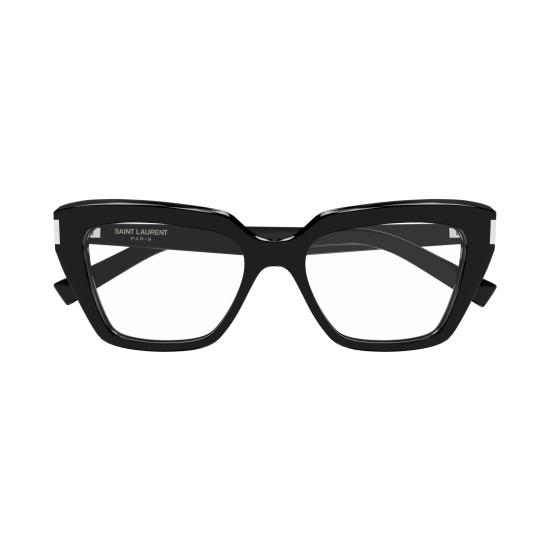 25FW 생로랑 안경 SL 829 001 BLACK BLACK TRANSPARENT - SAINT LAURENT
