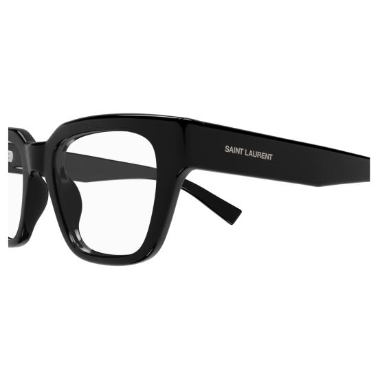 25FW 생로랑 안경 SL 804 001 BLACK BLACK TRANSPARENT - SAINT LAURENT