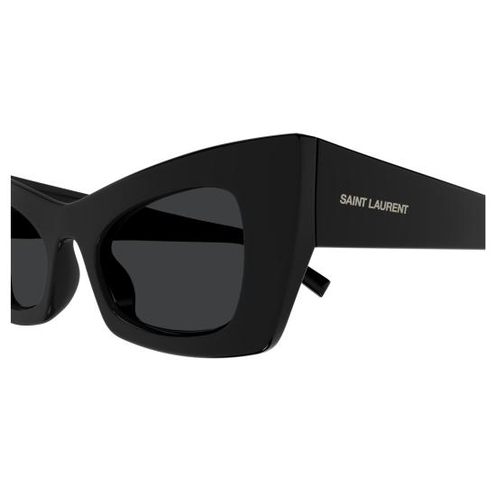 25FW 생로랑 선글라스 SL 702 001 BLACK BLACK BLACK - SAINT LAURENT