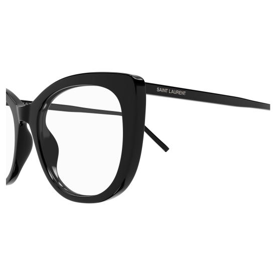 25FW 생로랑 안경 SL 778 001 BLACK BLACK TRANSPARENT - SAINT LAURENT