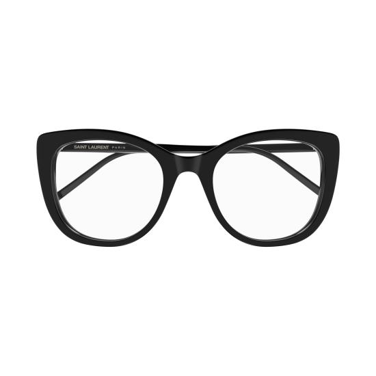 25FW 생로랑 안경 SL 778 001 BLACK BLACK TRANSPARENT - SAINT LAURENT
