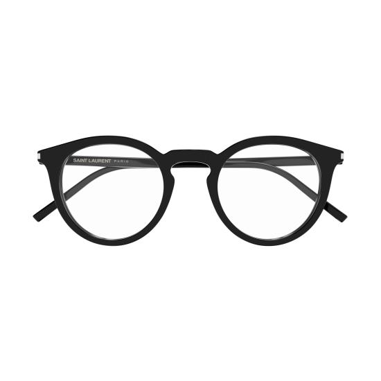 25FW 생로랑 선글라스 SL 347 F 001 BLACK BLACK TRANSPARENT - SAINT LAURENT