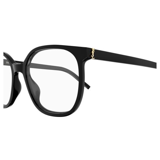 25FW 생로랑 안경 SL M155 001 BLACK BLACK TRANSPARENT - SAINT LAURENT