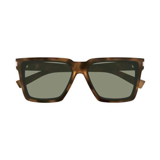 25FW 생로랑 선글라스 SL 610 003 HAVANA HAVANA GREEN - SAINT LAURENT