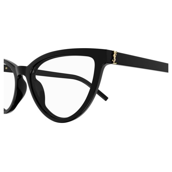 25FW 생로랑 안경 SL M138 001 BLACK BLACK TRANSPARENT