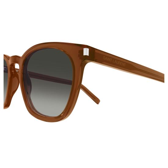 25FW 생로랑 선글라스 SL 28 051 BROWN BROWN GREY