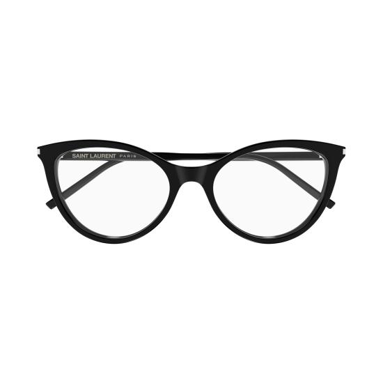 25FW 생로랑 안경 SL 833 001 BLACK BLACK TRANSPARENT - SAINT LAURENT
