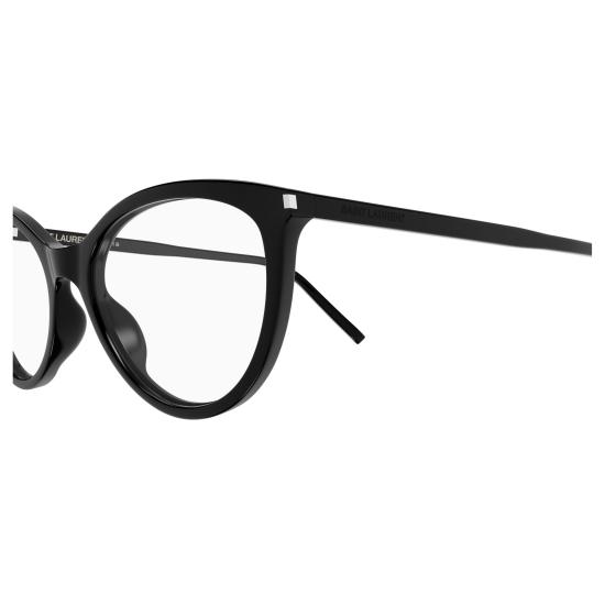 25FW 생로랑 안경 SL 833 001 BLACK BLACK TRANSPARENT - SAINT LAURENT