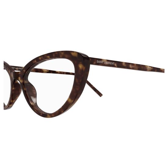 25FW 생로랑 안경 SL 777 002 HAVANA HAVANA TRANSPARENT