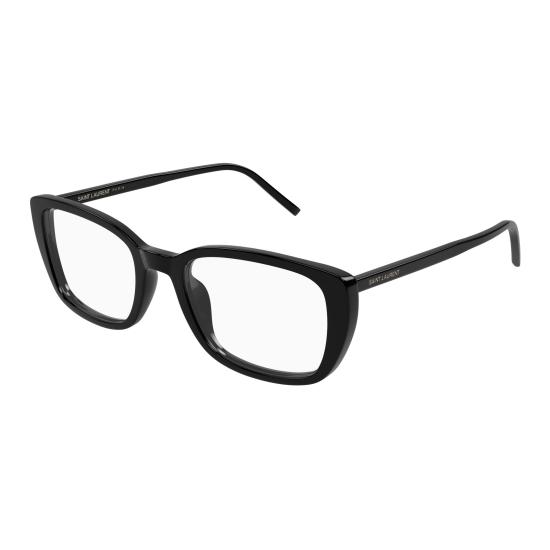 25FW 생로랑 안경 SL 776 001 BLACK BLACK TRANSPARENT - SAINT LAURENT