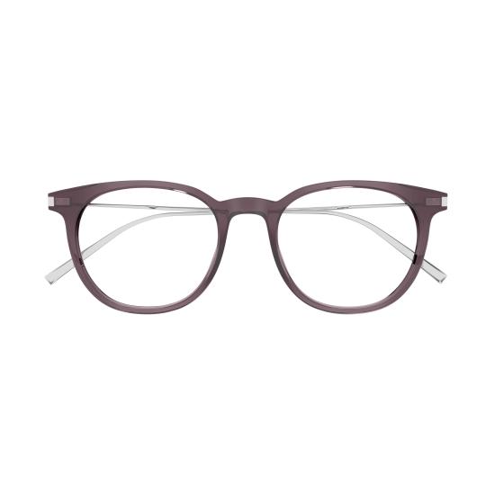 25FW 생로랑 선글라스 SL 579 004 BROWN SILVER TRANSPARENT - SAINT LAURENT