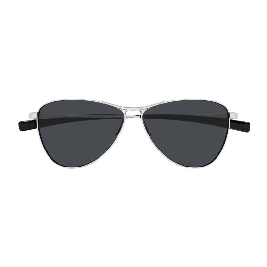 25FW 생로랑 선글라스 SL 831 VESPER 002 SILVER SILVER GREY - SAINT LAURENT