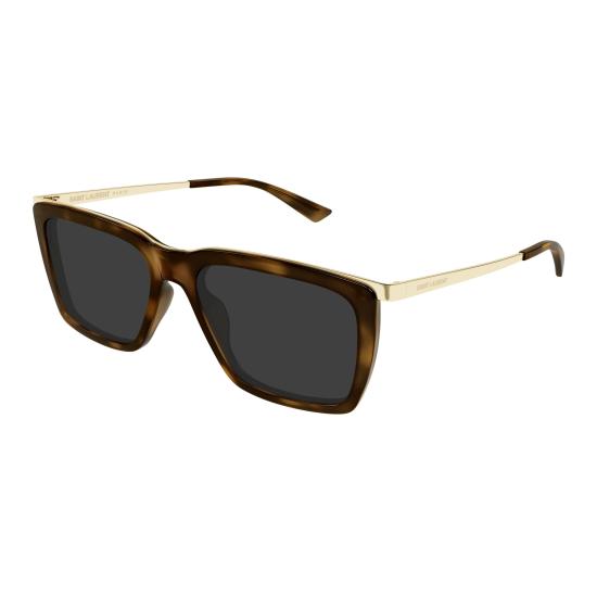 25FW 생로랑 선글라스 SL 765 004 HAVANA GOLD GREY - SAINT LAURENT