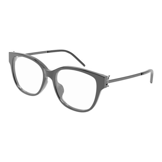 25FW 생로랑 안경 SL M48O B F 002 BLACK BLACK TRANSPARENT - SAINT LAURENT