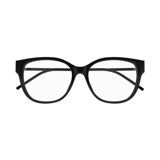 25FW 생로랑 안경 SL M48O B F 002 BLACK BLACK TRANSPARENT