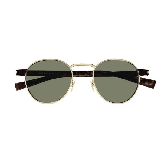 25FW 생로랑 선글라스 SL 707 002 GOLD HAVANA GREEN - SAINT LAURENT
