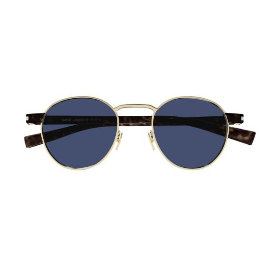 25FW 생로랑 선글라스 SL 707 004 GOLD HAVANA BLUE - SAINT LAURENT