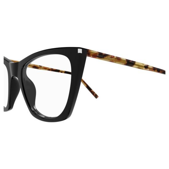 25FW 생로랑 안경 SL 214 KATE THIN OPT 006 BLACK HAVANA TRANSPARENT - SAINT LAURENT
