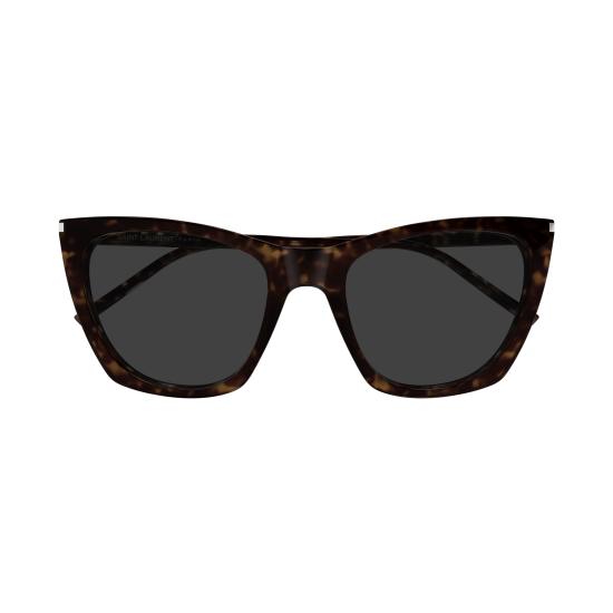 25FW 생로랑 선글라스 SL 214 KATE THIN 002 HAVANA HAVANA GREY - SAINT LAURENT