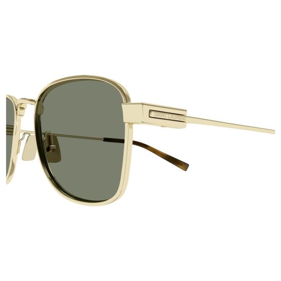 25FW 생로랑 선글라스 SL 741 003 GOLD GOLD GREEN - SAINT LAURENT
