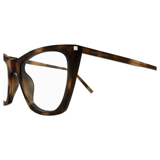 25FW 생로랑 안경 SL 214 KATE THIN OPT 003 HAVANA HAVANA TRANSPARENT