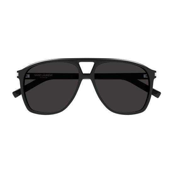25FW 생로랑 선글라스 SL 596 DUNE 001 BLACK BLACK BLACK - SAINT LAURENT