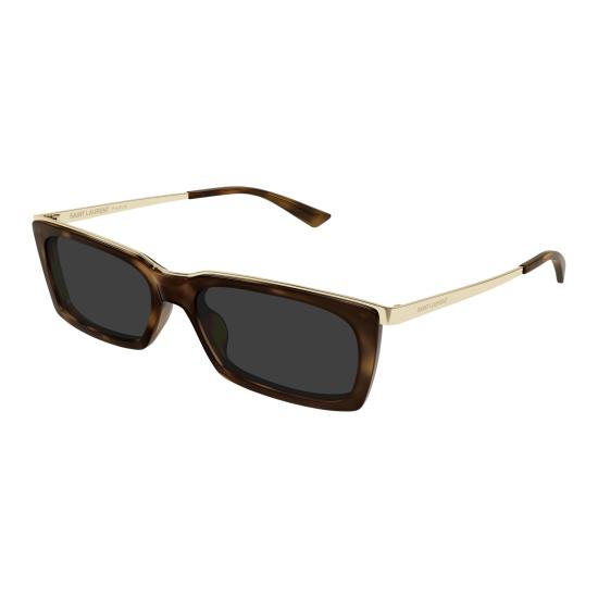 25FW 생로랑 선글라스 SL 766 004 HAVANA GOLD GREY - SAINT LAURENT