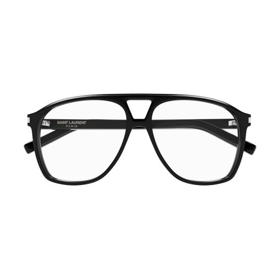 25FW 생로랑 선글라스 SL 596 DUNE OPT 001 BLACK BLACK TRANSPARENT
