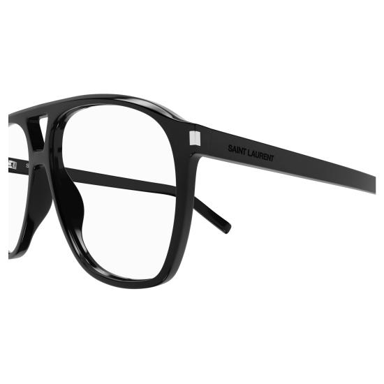 25FW 생로랑 선글라스 SL 596 DUNE OPT 001 BLACK BLACK TRANSPARENT - SAINT LAURENT