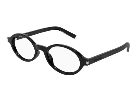 25FW 생로랑 안경 SL 751 JEANNE OPT 001 BLACK BLACK TRANSPARENT