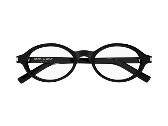 25FW 생로랑 안경 SL 751 JEANNE OPT 001 BLACK BLACK TRANSPARENT - SAINT LAURENT