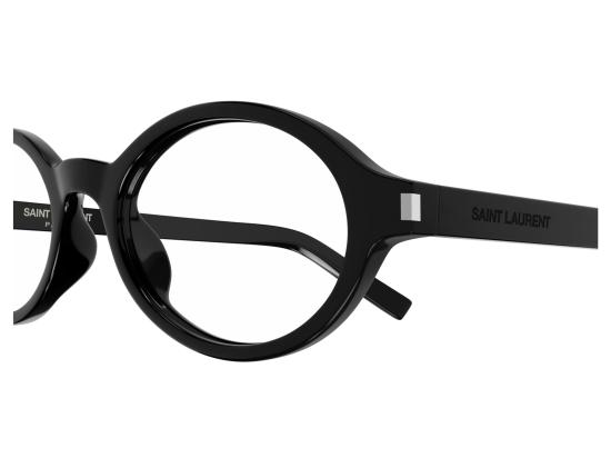 25FW 생로랑 안경 SL 751 JEANNE OPT 001 BLACK BLACK TRANSPARENT - SAINT LAURENT