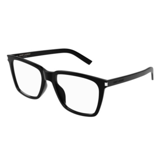 25FW 생로랑 선글라스 SL 717 SLIM 001 BLACK BLACK TRANSPARENT